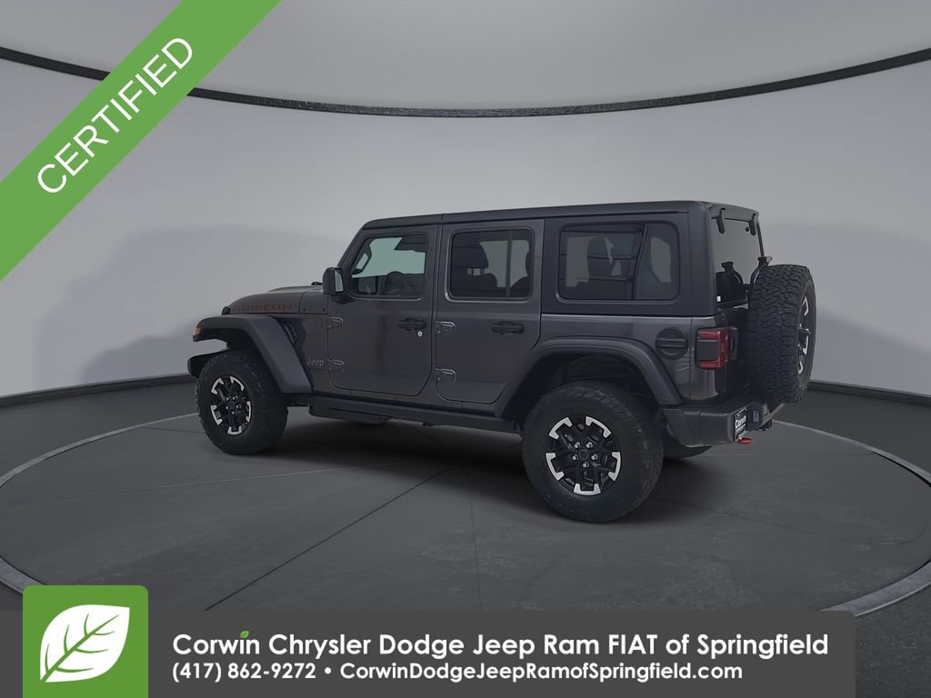Certified 2026 Jeep Wrangler Unlimited Rubicon AWD/4WD image 10