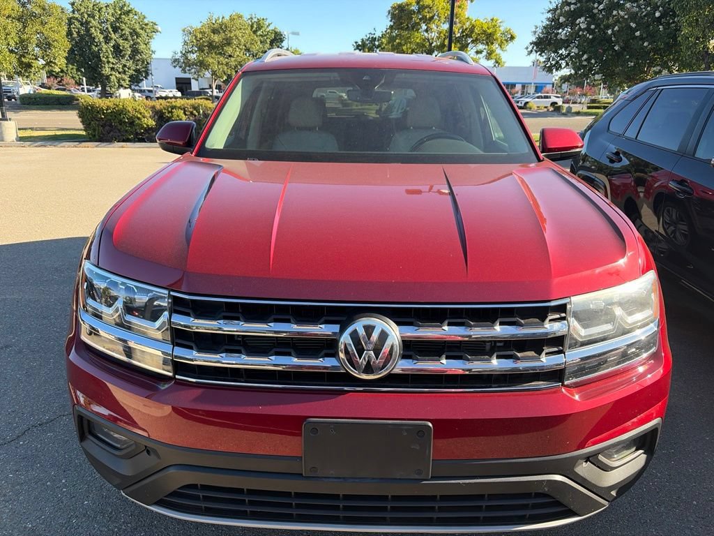Used 2019 Volkswagen Atlas SE w/ Towing Package FWD image 2