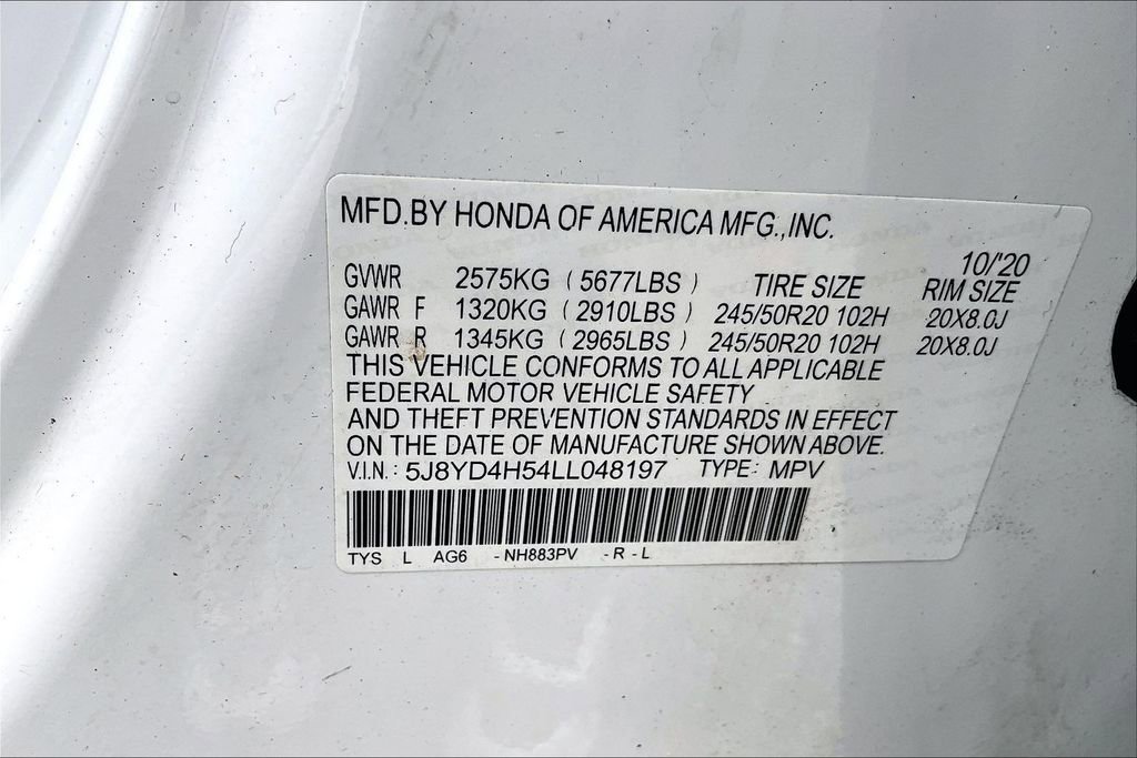 Used 2020 Acura MDX SH-AWD w/ Technology Package image 45