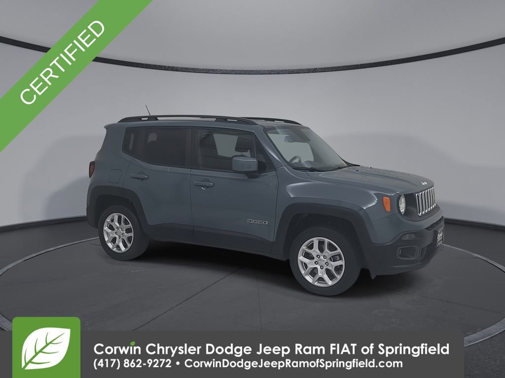 Certified 2017 Jeep Renegade Latitude w/ Safety & Security Group AWD/4WD image 3