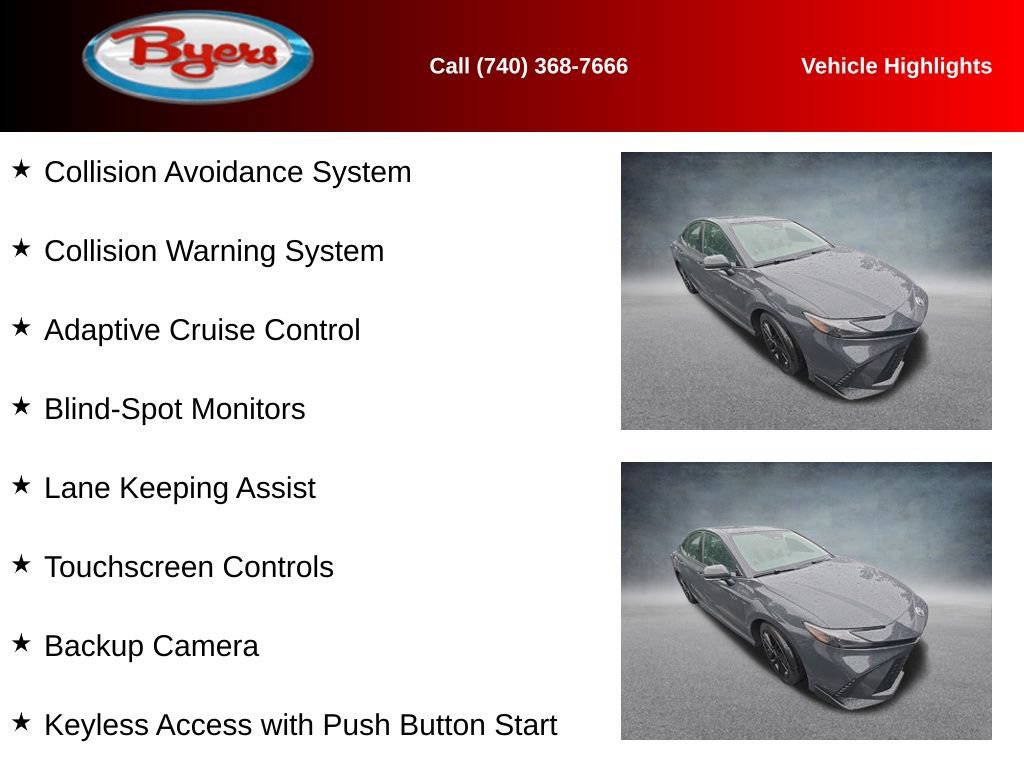 Used 2025 Toyota Camry SE FWD image 9