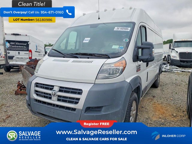 Used 2015 RAM ProMaster 3500 w/ Mopar Trailer Tow Group FWD image 1