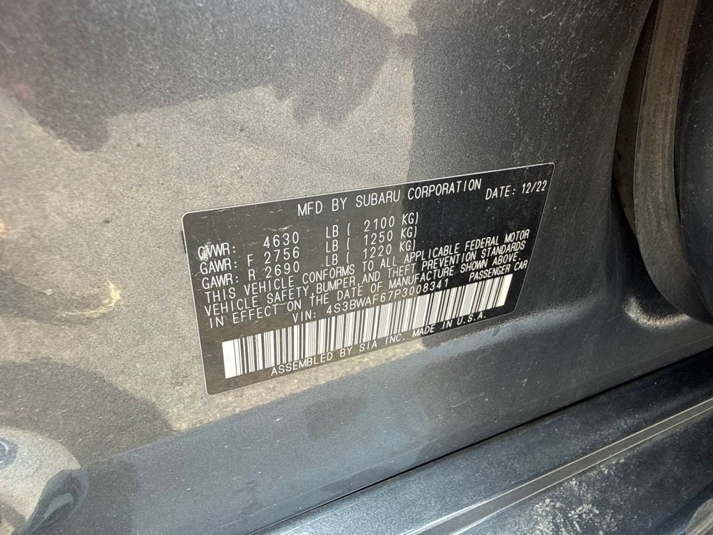 Used 2023 Subaru Legacy Premium AWD/4WD image 10