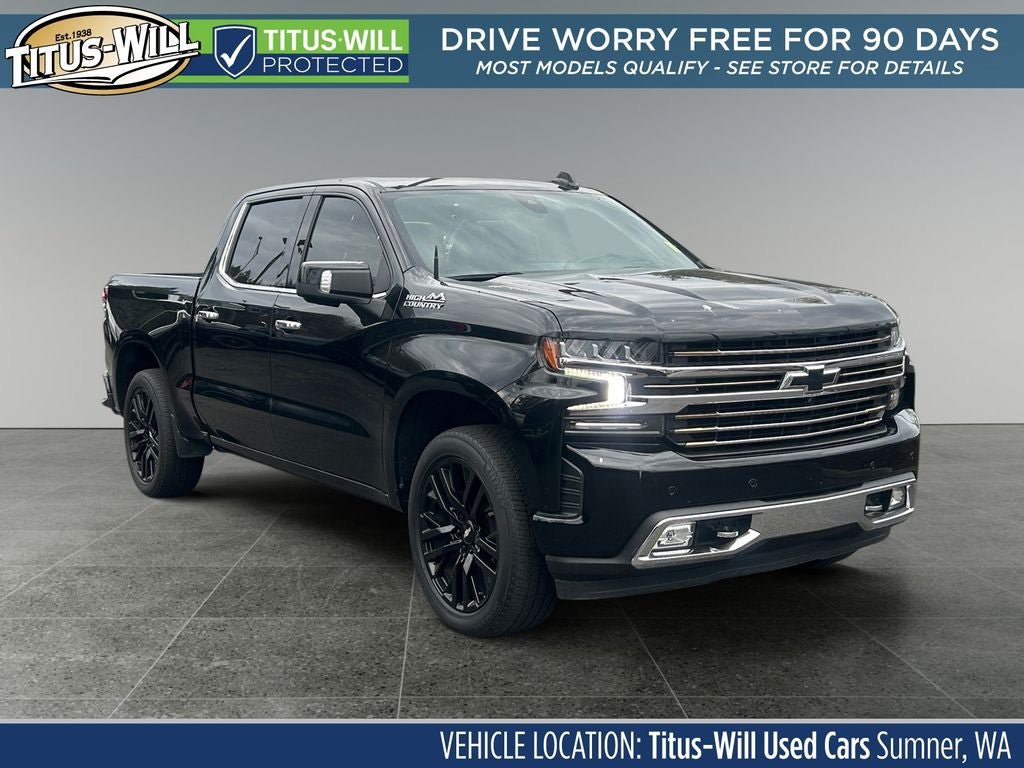 Used 2022 Chevrolet Silverado 1500 High Country w/ Technology Package AWD/4WD image 1