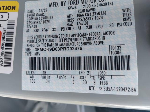 Certified 2023 Ford Bronco Sport Big Bend w/ Convenience Package image 33