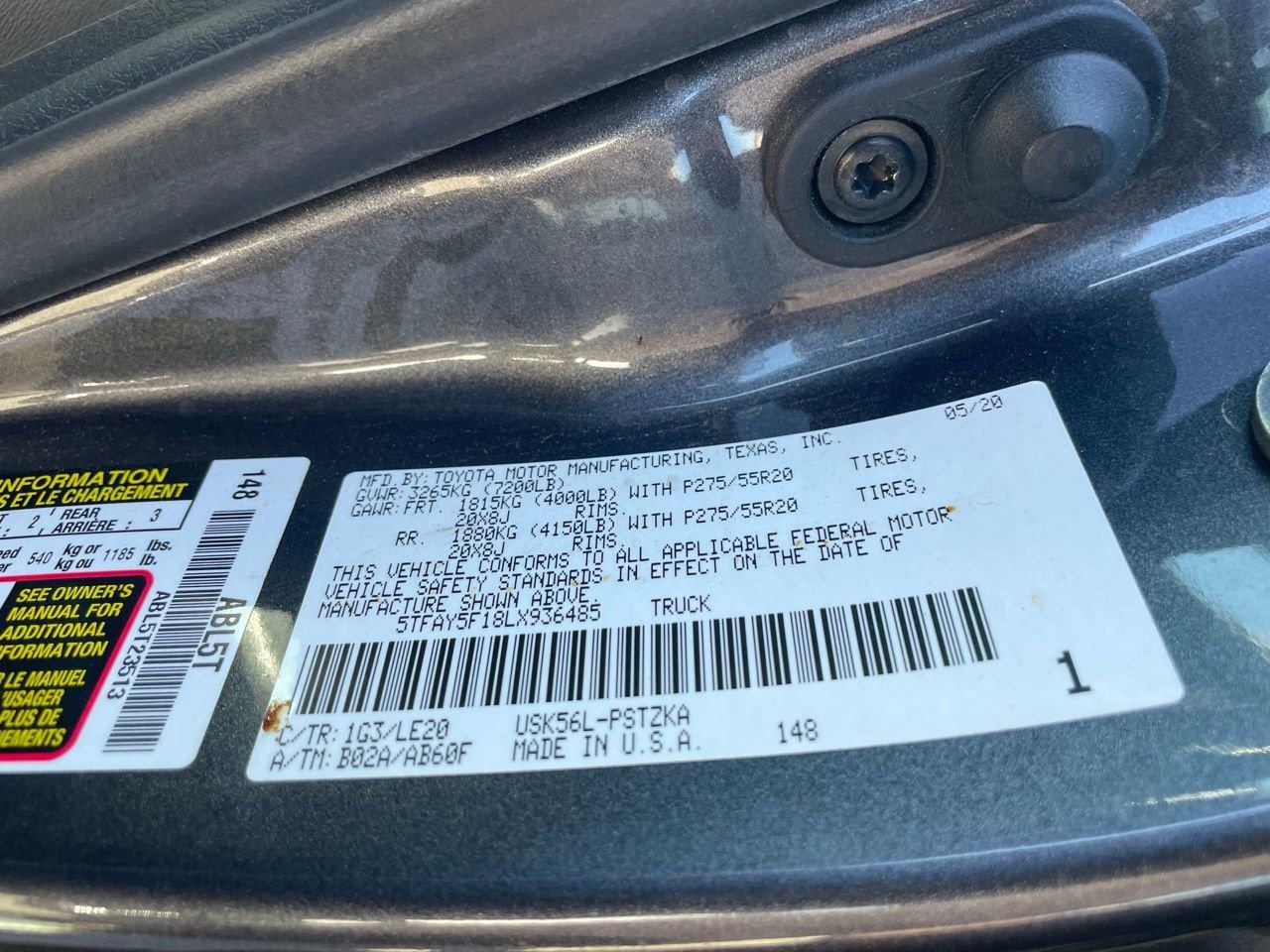 Used 2020 Toyota Tundra Platinum image 13