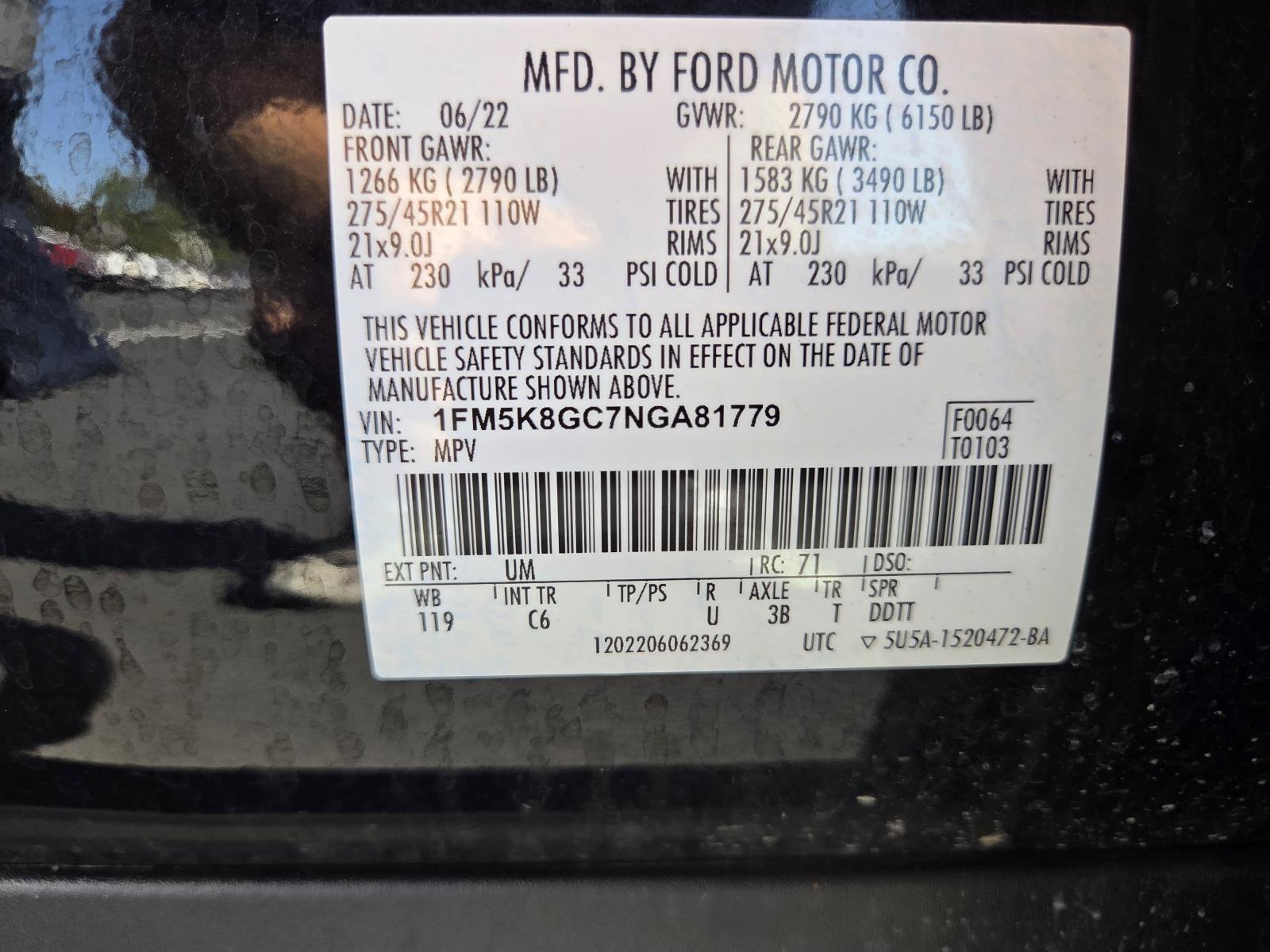 Used 2022 Ford Explorer ST w/ Equipment Group 401A AWD/4WD image 29