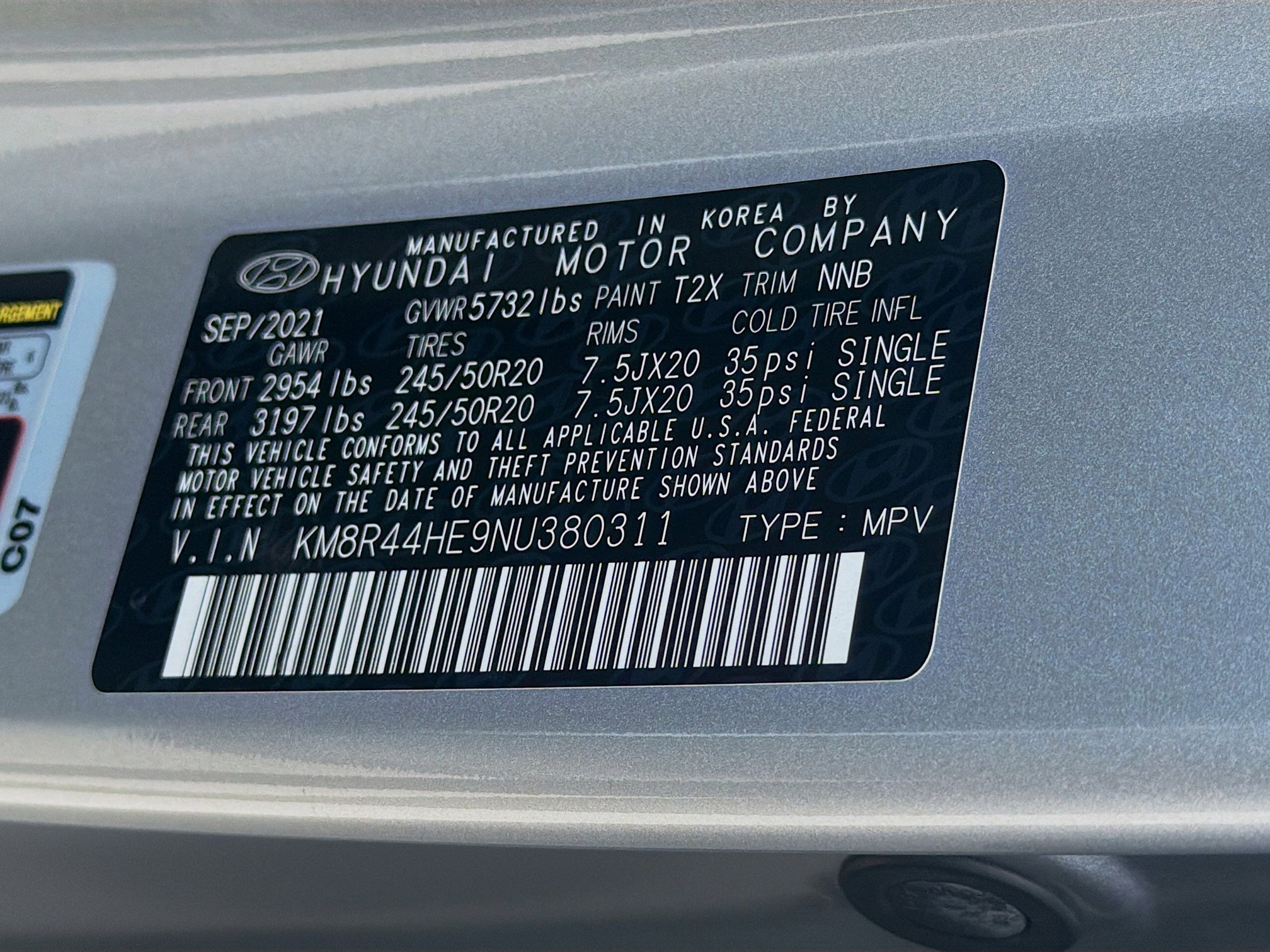 Used 2022 Hyundai Palisade SEL w/ 8P Bench Seat Package FWD image 35
