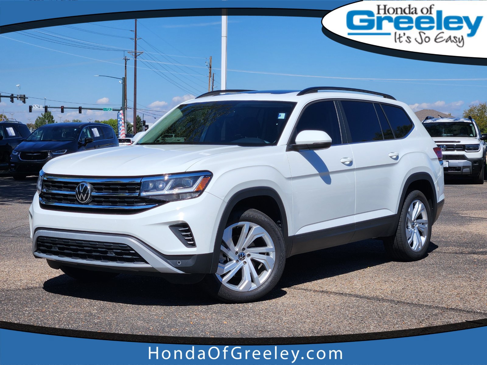 Used 2021 Volkswagen Atlas SE AWD/4WD image 1