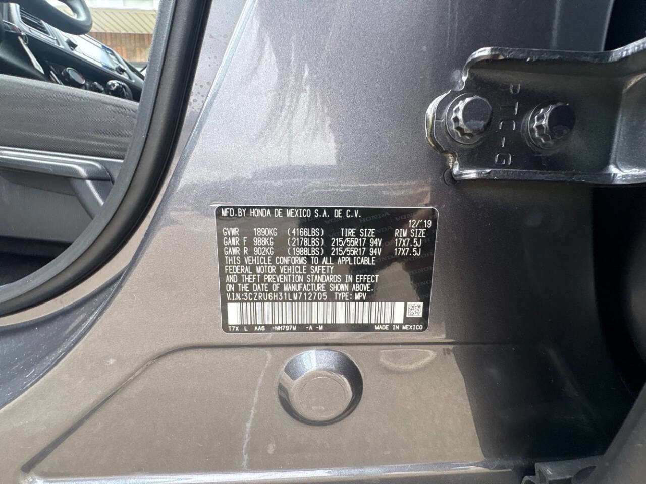 Used 2020 Honda HR-V LX image 24