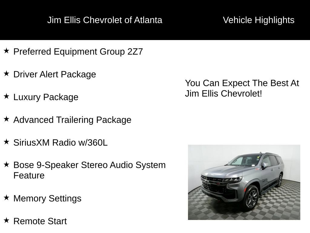 Used 2022 Chevrolet Tahoe Z71 w/ Luxury Package image 5