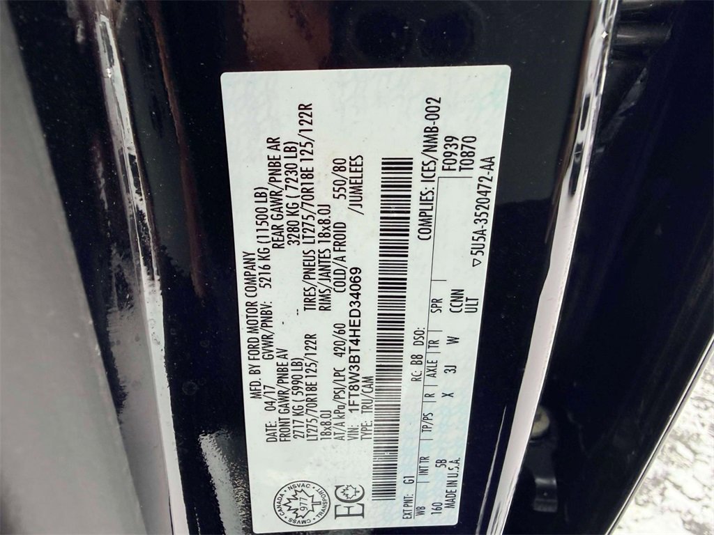 Used 2017 Ford F350 Lariat w/ Chrome Package image 12