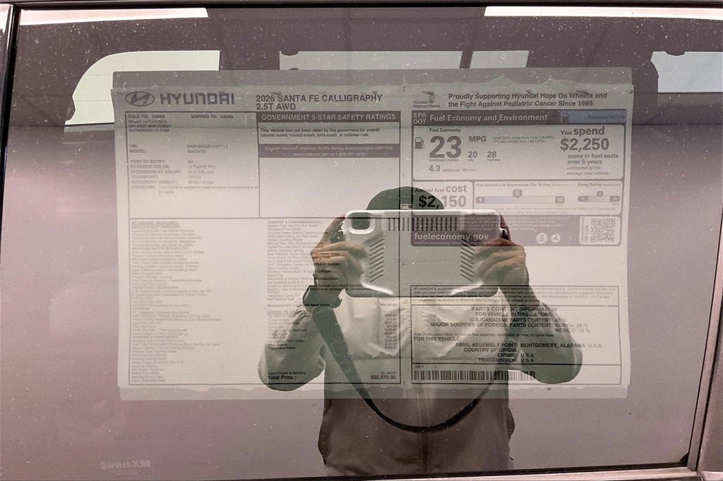 New 2026 Hyundai Santa Fe Calligraphy image 14