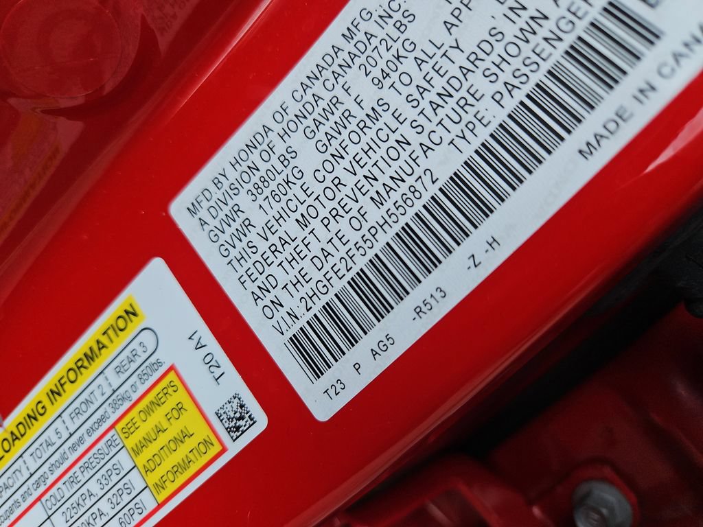 Certified 2023 Honda Civic Sport image 14