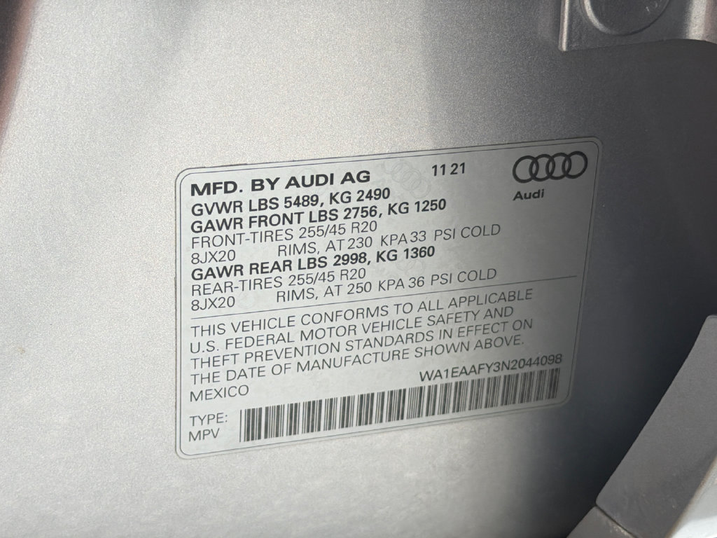 Used 2022 Audi Q5 2.0T Premium Plus w/ Premium Plus Package AWD/4WD image 35