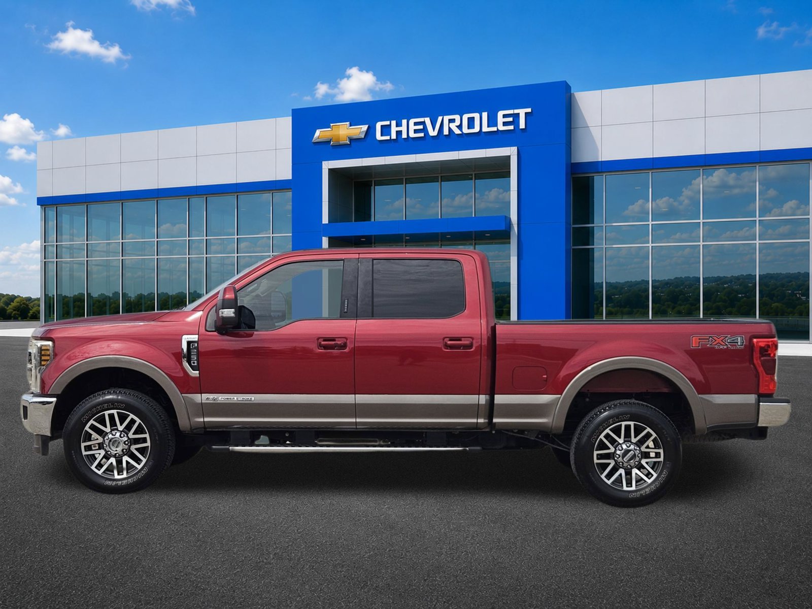 Used 2018 Ford F250 Lariat w/ Lariat Ultimate Package AWD/4WD image 3