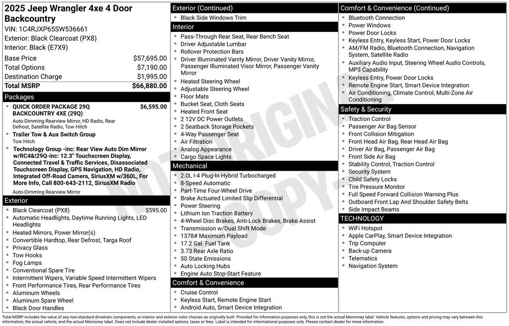 New 2025 Jeep Wrangler Unlimited Sahara image 5