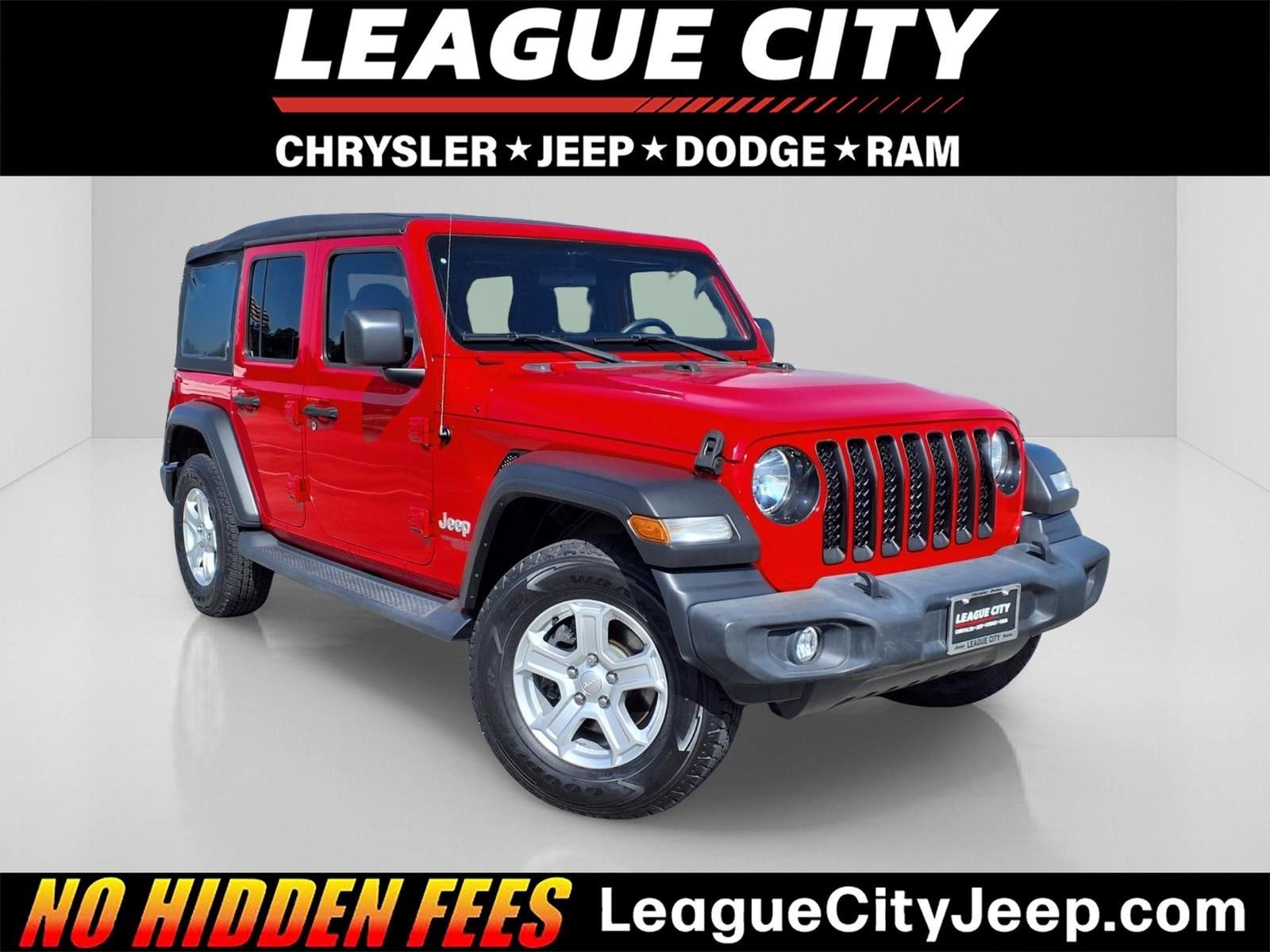 Used 2019 Jeep Wrangler Unlimited Sport S