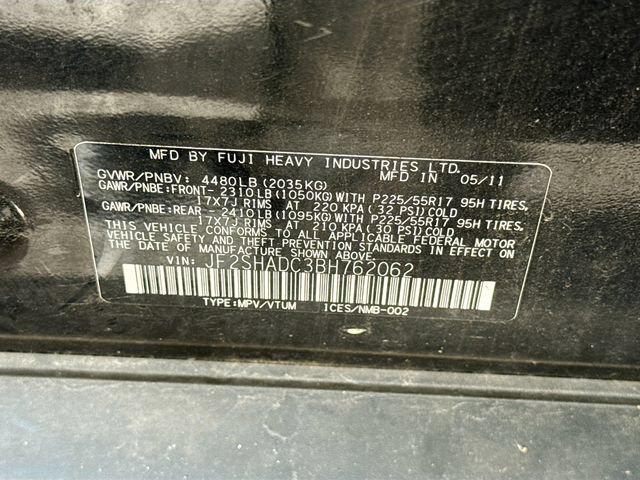 Used 2011 Subaru Forester 2.5X Premium AWD/4WD image 24