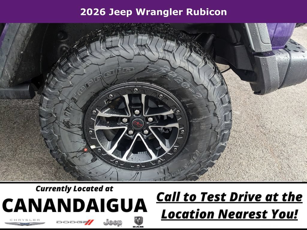 New 2026 Jeep Wrangler Unlimited Rubicon w/ Xtreme 35 Tire Package AWD/4WD image 14
