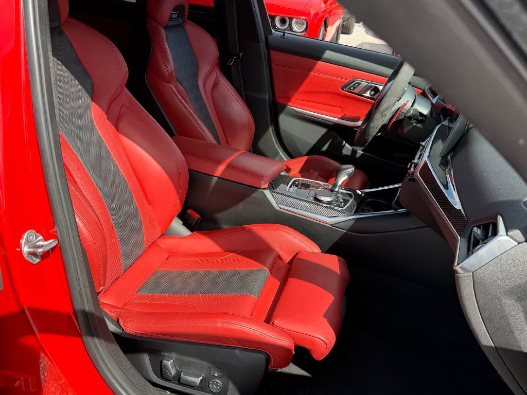 Used 2023 BMW M3 Competition w/ M Carbon Exterior Package AWD/4WD image 17