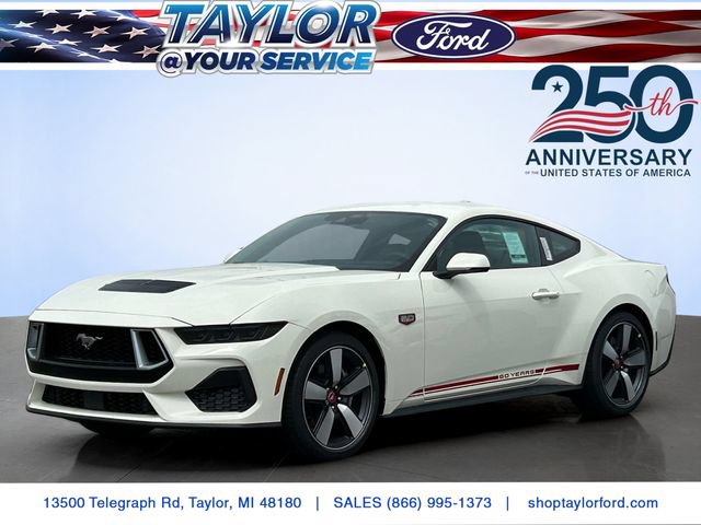 New 2025 Ford Mustang GT Premium w/ 60th Anniversary Package RWD image 1