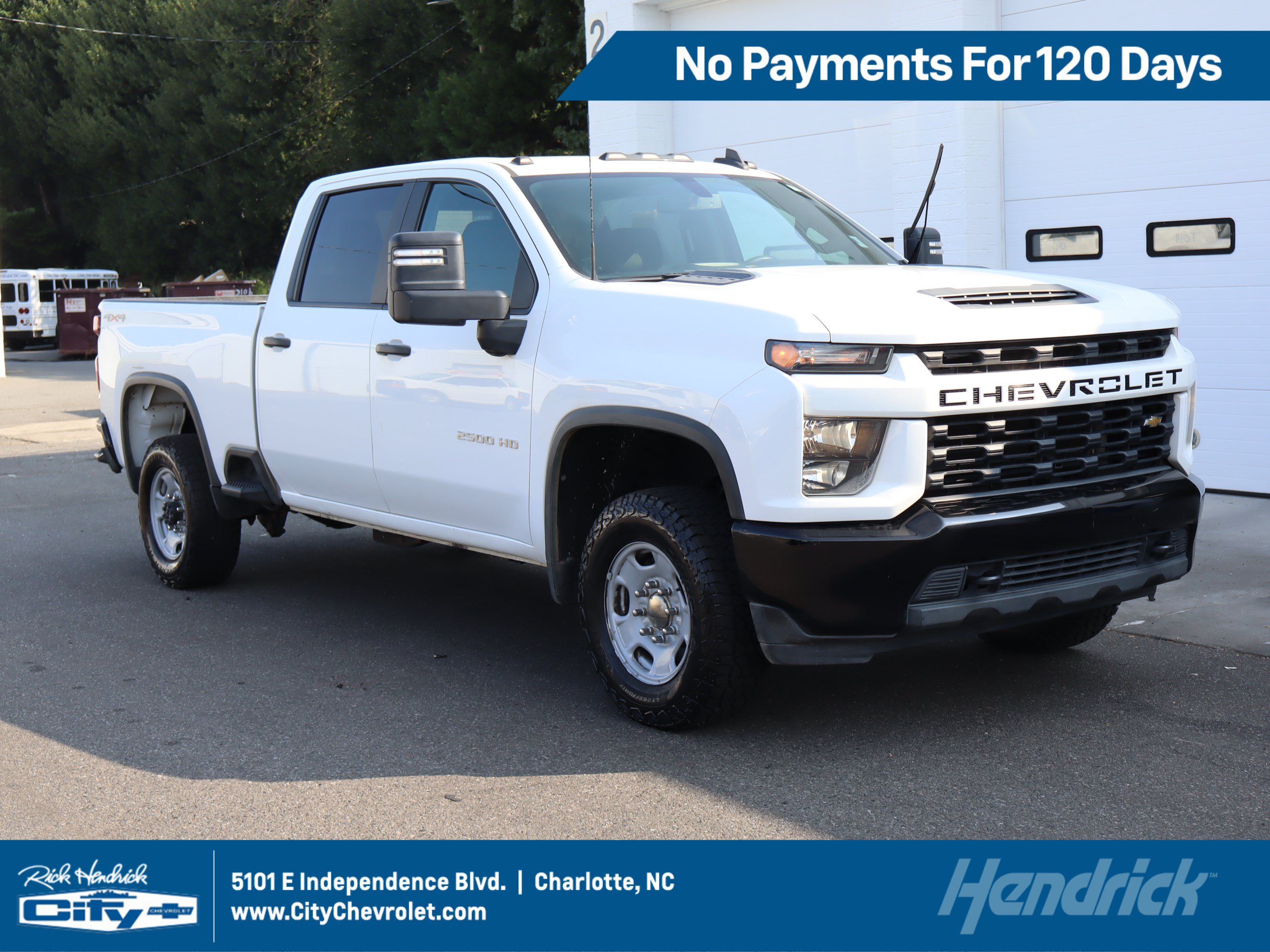 Used 2022 Chevrolet Silverado 2500 Custom w/ Custom Value Package AWD/4WD image 1