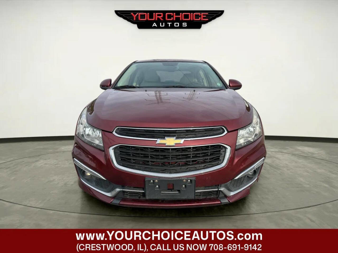 Used 2015 Chevrolet Cruze LTZ w/ Sun, Sound and Sport Package FWD image 8