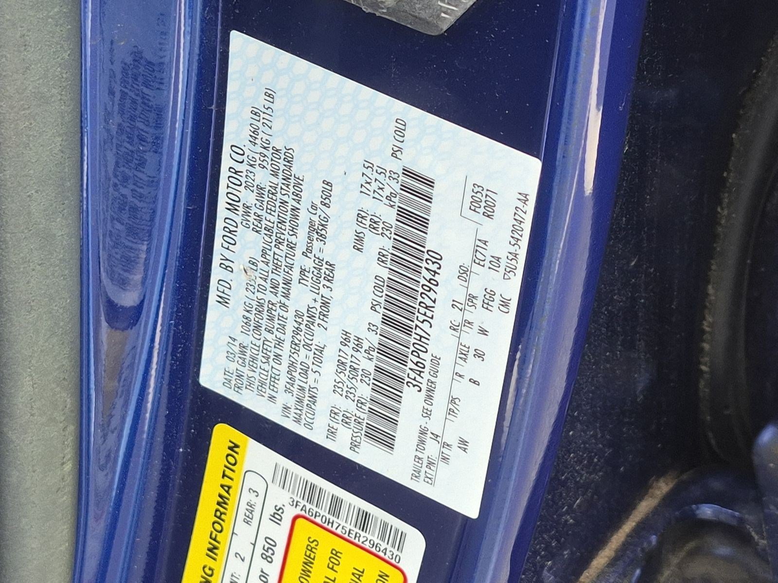Used 2014 Ford Fusion SE FWD image 33