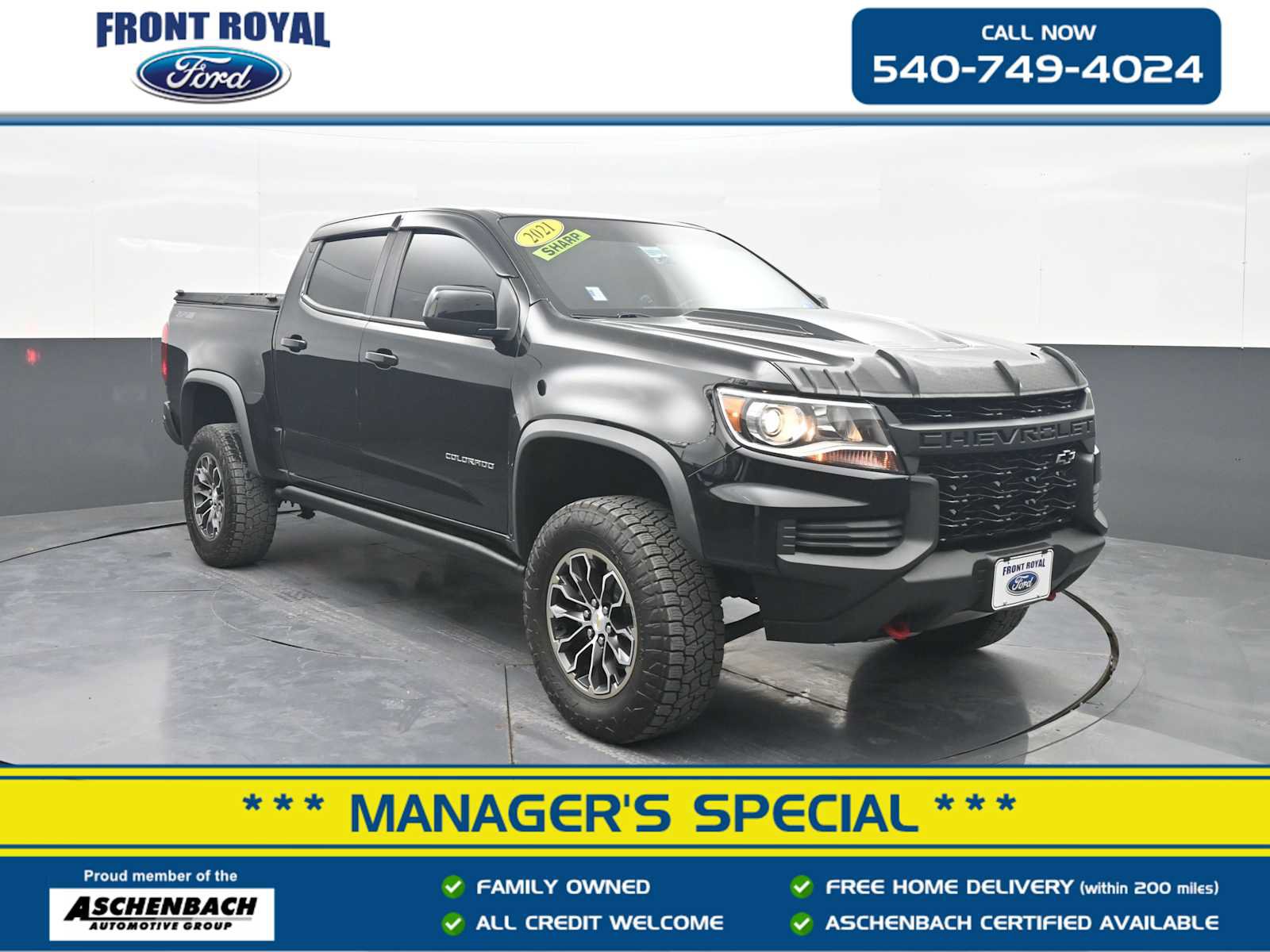 Used 2021 Chevrolet Colorado ZR2 AWD/4WD image 1