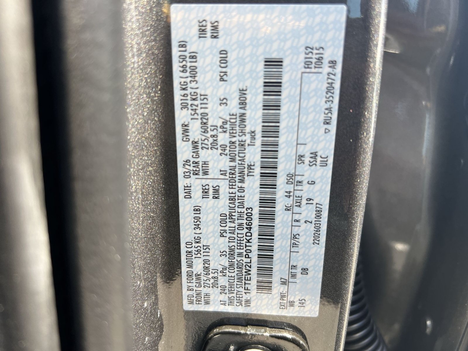 New 2026 Ford F150 STX AWD/4WD image 35