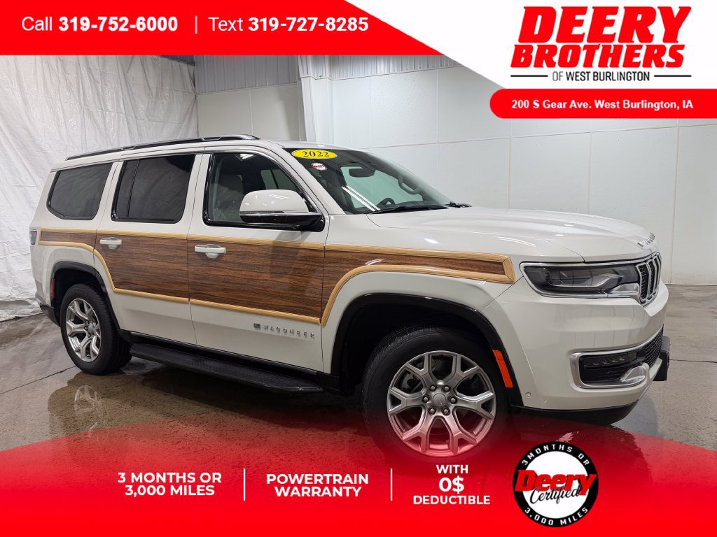 Used 2022 Jeep Wagoneer Series II w/ Rear Seat Video Group 1 AWD/4WD image 1