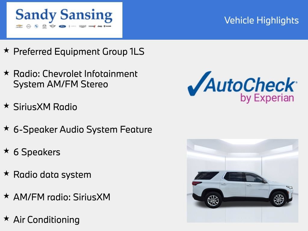 Used 2023 Chevrolet Traverse LS FWD image 7