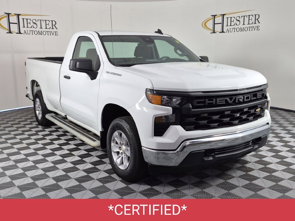 Certified 2025 Chevrolet Silverado 1500 W/T RWD image 2