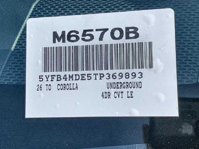 Used 2026 Toyota Corolla LE FWD image 47