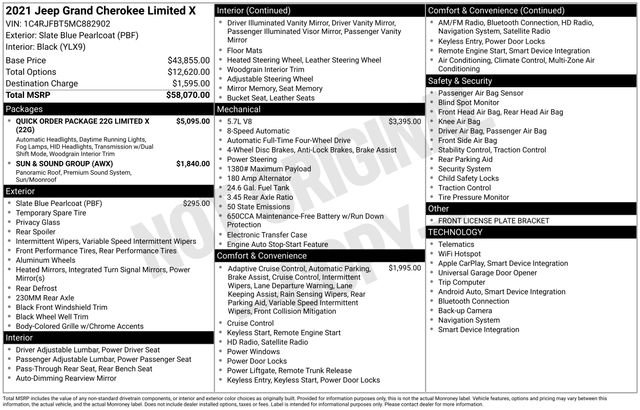 Used 2021 Jeep Grand Cherokee Limited X image 10