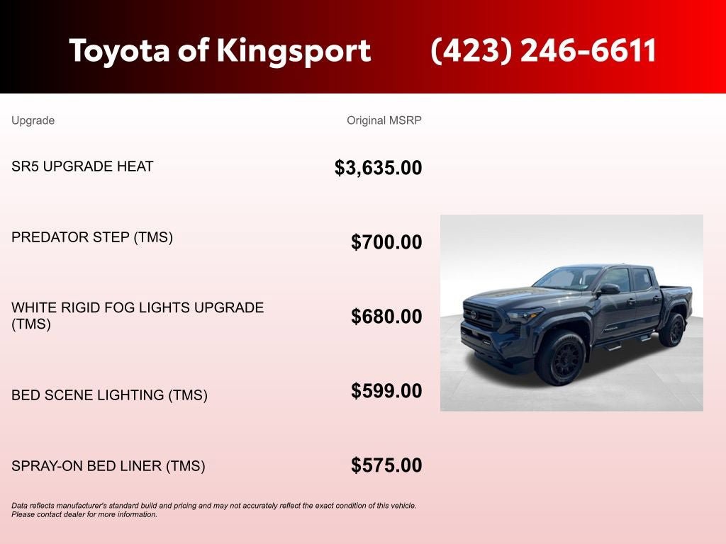Certified 2025 Toyota Tacoma SR5 AWD/4WD image 3