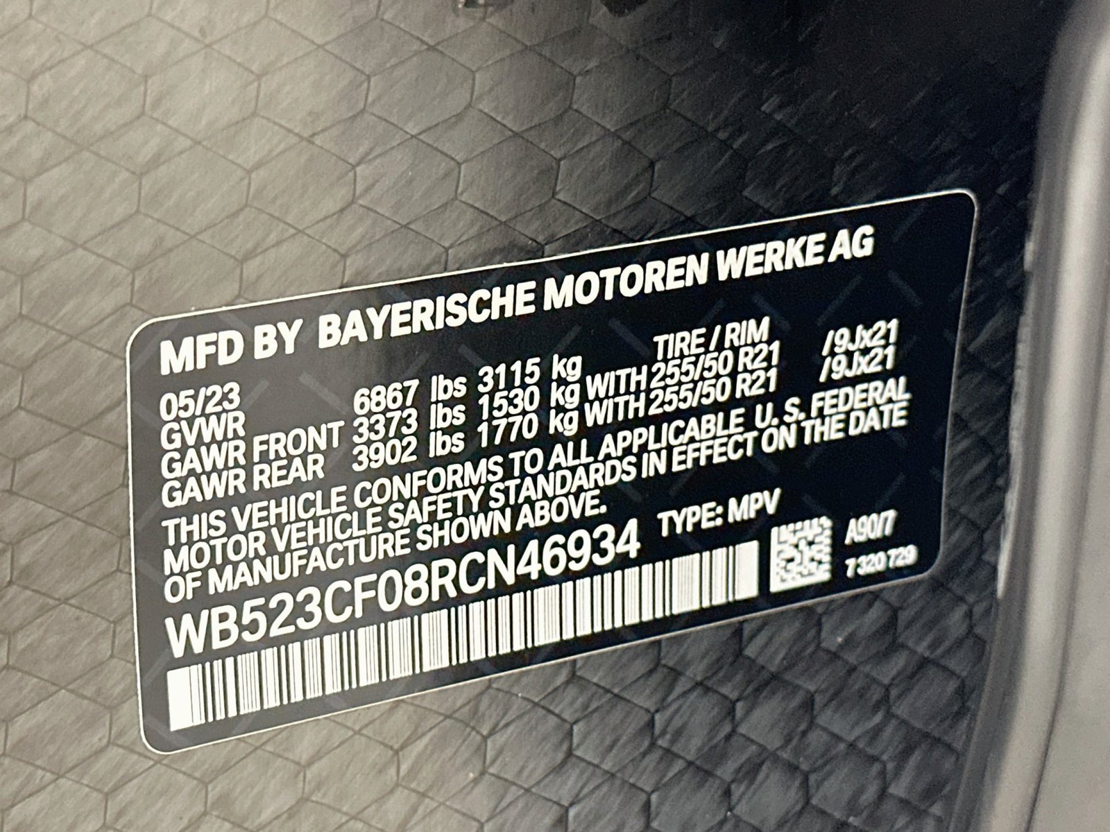Used 2024 BMW iX xDrive50 w/ Sport Package AWD/4WD image 47