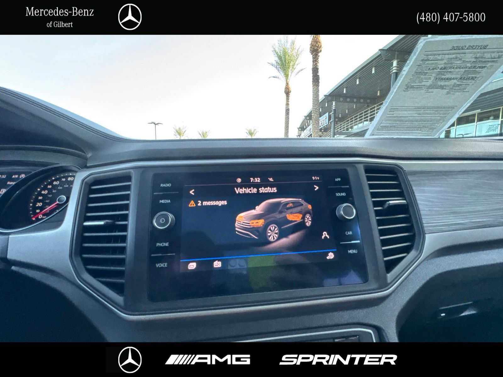 Used 2020 Volkswagen Atlas Cross Sport SE w/ Panoramic Sunroof Package FWD image 26