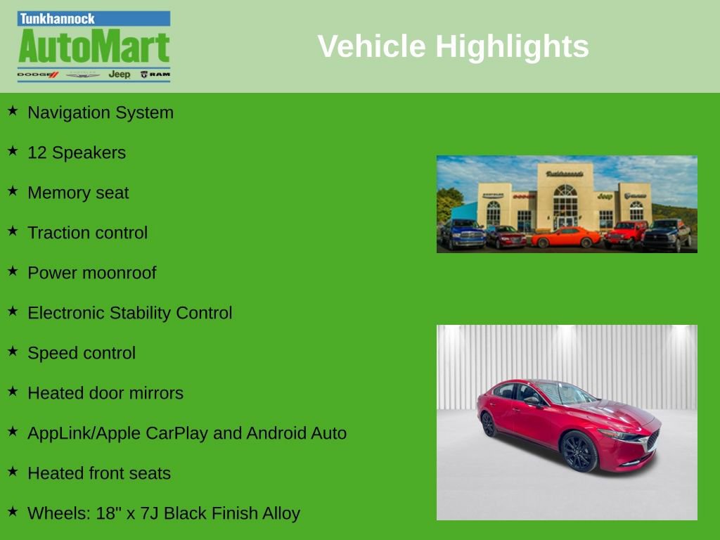 Used 2021 MAZDA MAZDA3 2.5 Turbo Sedan w/Premium Plus image 6