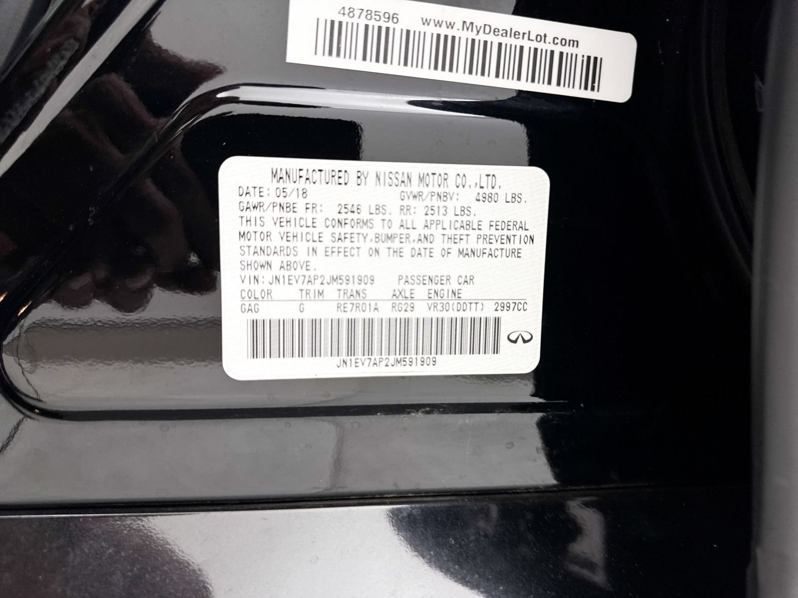 Used 2018 INFINITI Q50 Luxe w/ Essential Package (3.0T Luxe) RWD image 39