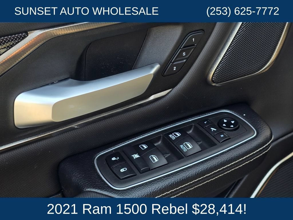 Used 2021 RAM 1500 Rebel w/ Rebel Level 2 Equipment Group AWD/4WD image 32