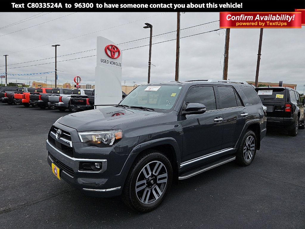Certified 2024 Toyota 4Runner Limited AWD/4WD image 1