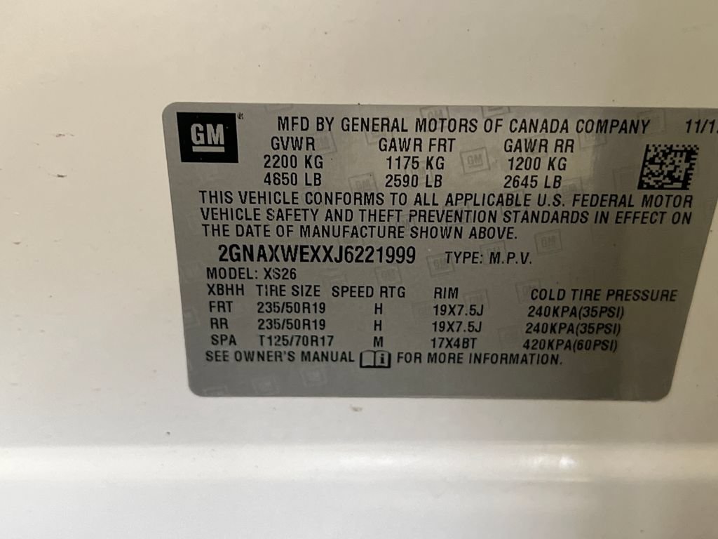 Used 2018 Chevrolet Equinox Premier AWD/4WD image 45