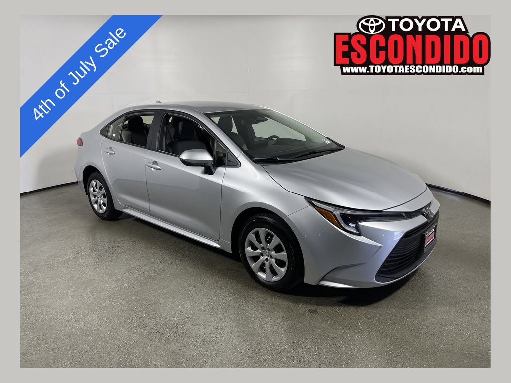 Certified 2026 Toyota Corolla LE w/ Carpet Mat Package (TMS) FWD 360° Tour