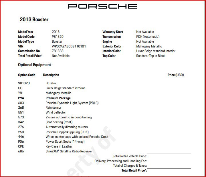 Used 2013 Porsche Boxster RWD image 4