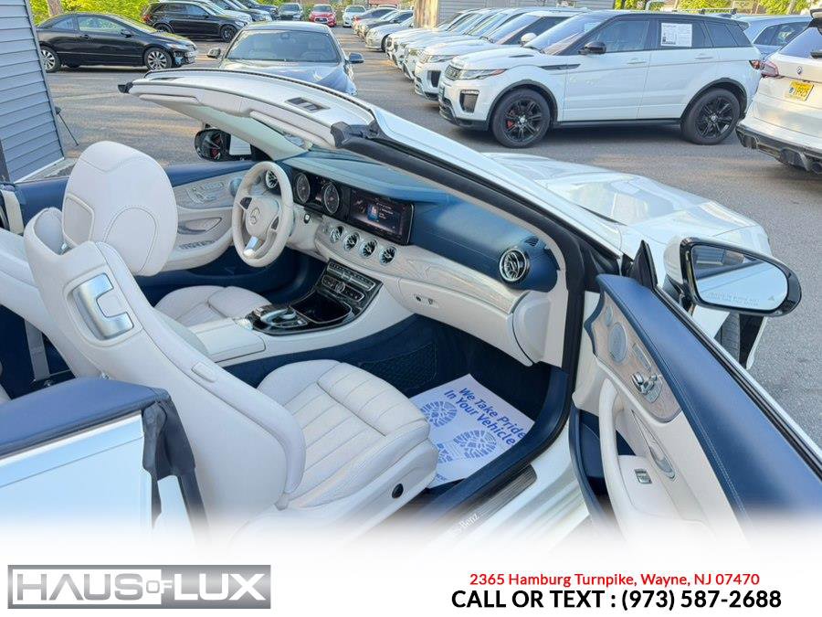 Used 2018 Mercedes-Benz E 400 4MATIC Cabriolet w/ Premium 2 Package (Q02) image 3