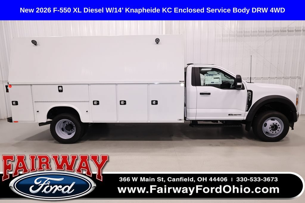 New 2026 Ford F550 4x4 Regular Cab Super Duty