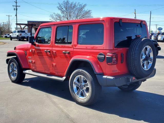 Used 2021 Jeep Wrangler Unlimited Sahara w/ LED Lighting Group AWD/4WD image 4