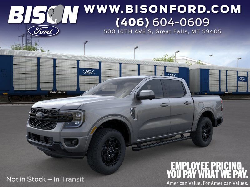 New 2026 Ford Ranger Lariat w/ Black Appearance Package AWD/4WD 360° Tour